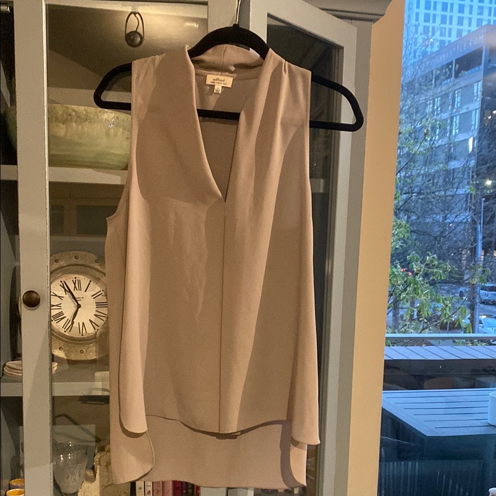 Sleeveless Stone Blouse